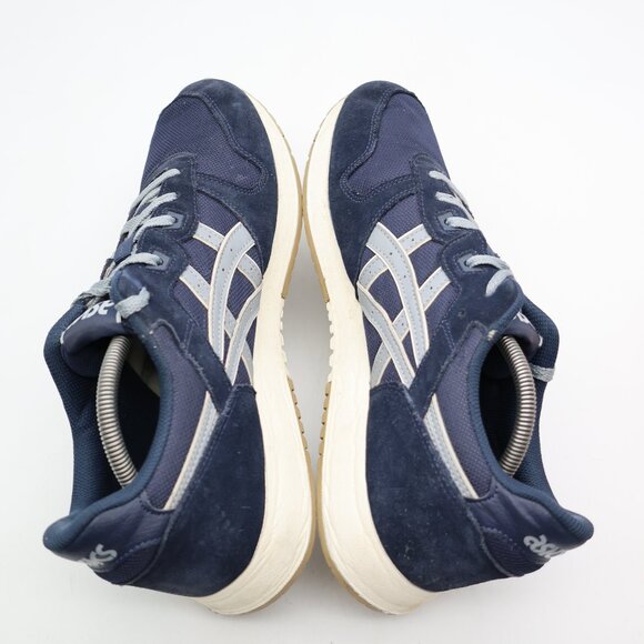 Asics Lyte Men's 11.5 Classic Casual Athletic Midnight Navy/Sheet Rock Sneakers - Picture 6 of 10
